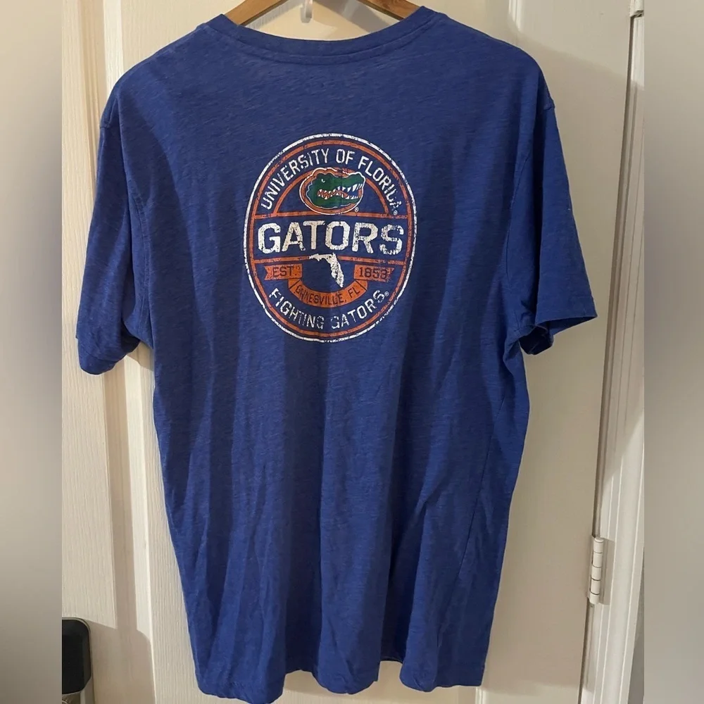 Champion Blue Men's Short Sleeve UF Gators  Tee - Picture 2 of 4